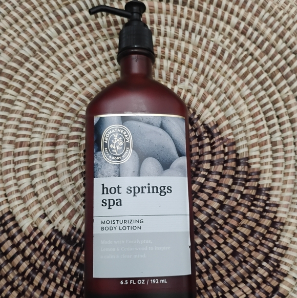 Bath & Body Works Other - Bath & Body Works Hot Springs Spa Aromatherapy Body Lotion 6.5 oz NWT